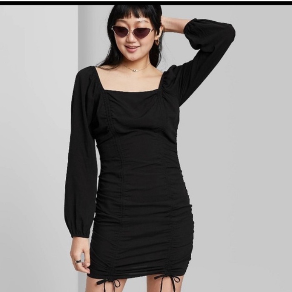 Black Wild Fable Dress with strings/XS